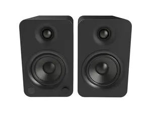 Kanto YU4 Powered Bookshelf Speakers with Built-In Bluetooth - Pair (Matte Black)