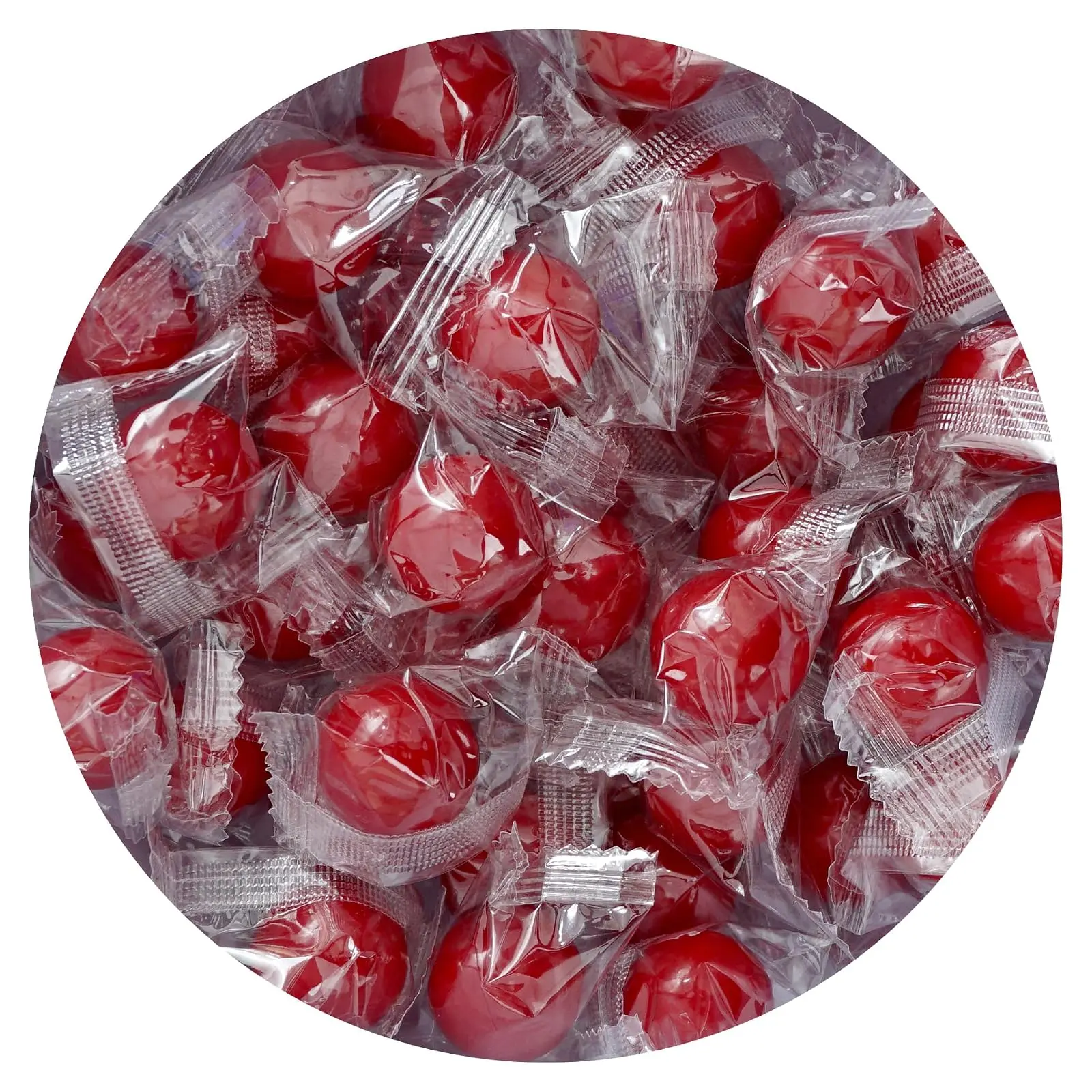 Fireball Candy, Cinnamon, 1LB, (Approx. 60), Atomic Fireballs Alternative | Red Hot Cinnamon Candy, Hard Candy, Individually Wrapped, Red Candy