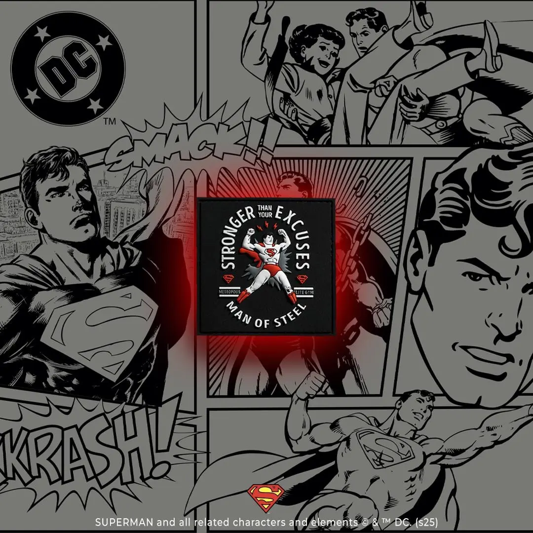 Superman Stronger Than Your Excuses Patch