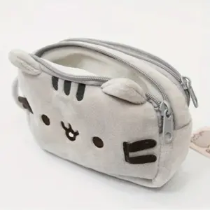 Cute Cat Design Pencil Case, 1 Count Soft Pencil Bag, Stationery Storage Bag, Pencil Case for Office, School, Home, Dormitory, Desk Accessories, Office Supplies