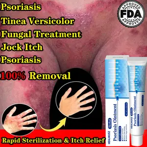 Herbal Antifungal Cream – Soothes Itching from Psoriasis, Eczema, Ringworm, Jock Itch, Athlete’s Foot, Toenail Fungus, Yeast Infection & Tinea – 100% Plant-Based, Steroid-Free – Restores Dry Cracked Skin & Protects Against Recurrence