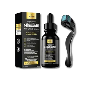 Minoxidil Hair Growth Serum with Biotin for Men - Regrowth Treatment for Thicker, Fuller Hair - 5% Minoxidil, 30ml Bottle