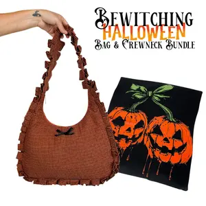Bewitching Bag & Halloween Crewneck Bundle