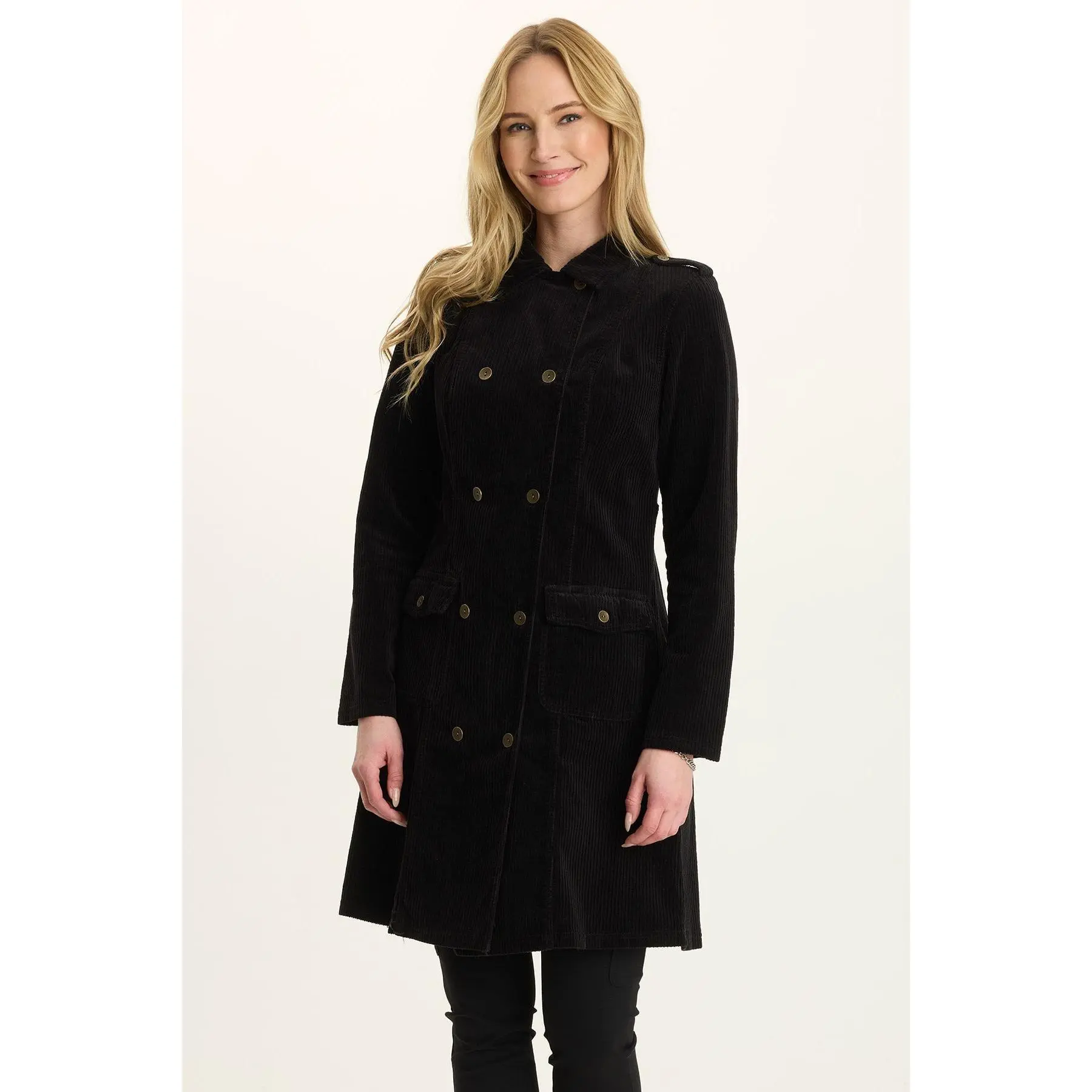 Risto Corduroy Trench Coat