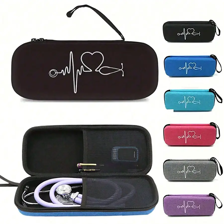 1pc EVA Stethoscope Case, Multifunctional Household Storage Organizer for Stethoscopes & Accessories