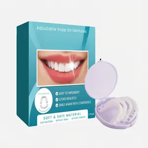 Adjustable Clasp Denture Temporary Filling Kit for Gaps Correction - Customizable Fit & Soft Safe Material