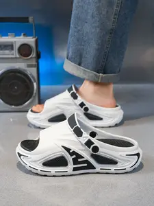 New Summer Men's Lightweight Elevated Sporty Sandals for Men, Shock-Absorbent and Foot-Protecting, Suitable for Gym Training and Daily Versatile Street Wear