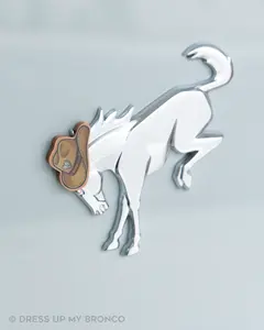 Saddle Up — Bronco Rear Emblem 3D Cowgirl Hat Saddle Up — Bronco Rear Emblem 3D Cowgirl Hat