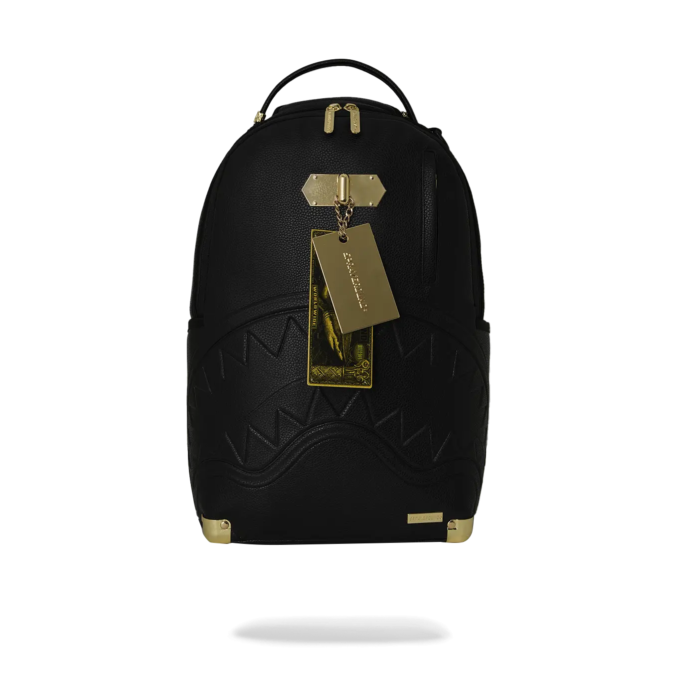 GOLDEN RESERVE METAL MONEY LOCKED HANDTAG BACKPACK