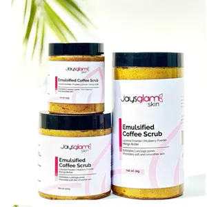 Emulsified Coffee Scrub for Smooth and Radiant Skin