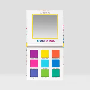 Beauty Creations Splash of Hues Vol.1 Metallic Makeup Palette - Vibrant Color Spectrum for Bold Summer Looks