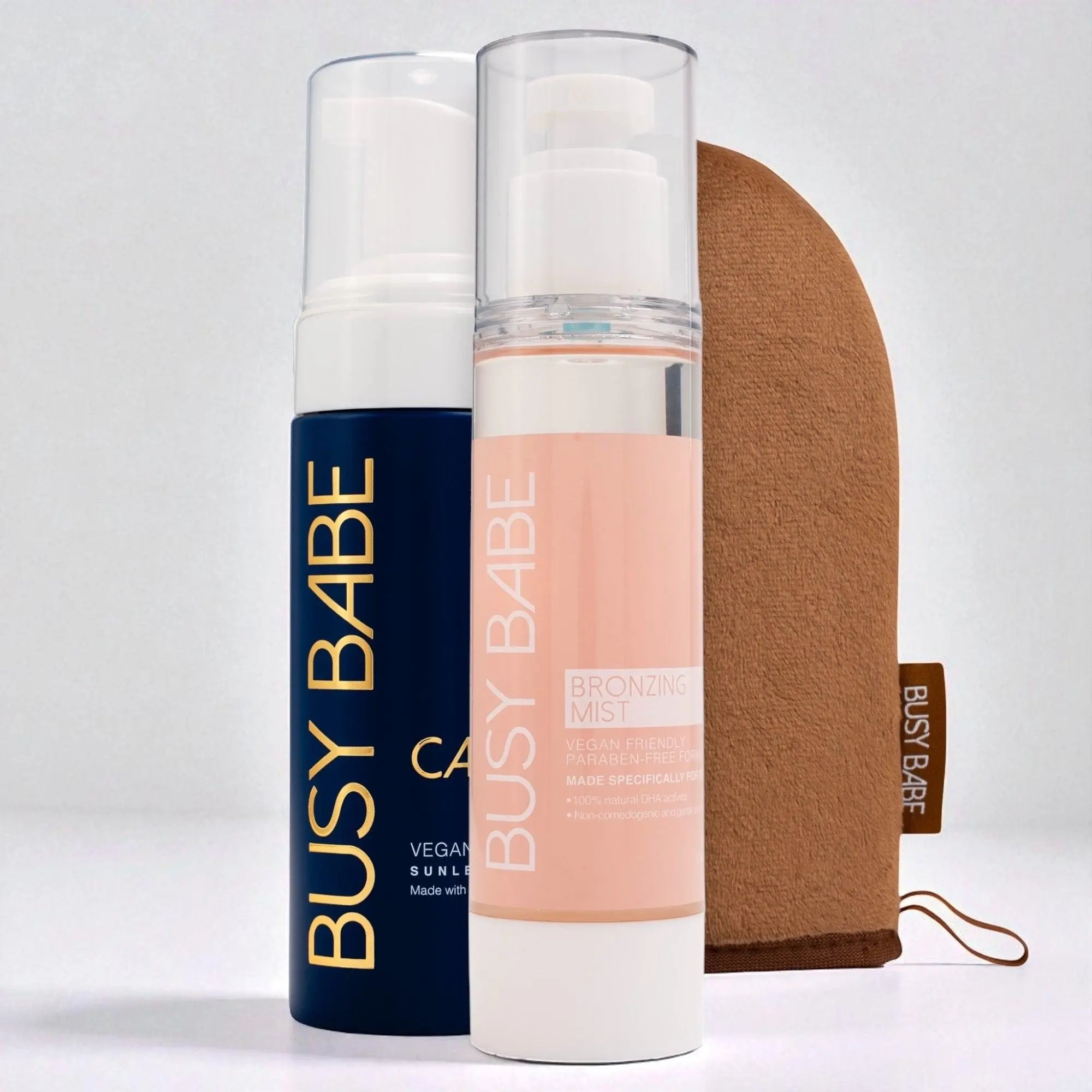 Busy Babe CABO NIGHTS Bronzing Bundle CABO NIGHTS/BRONZING MIST, Self Tanner, Face Mist, Radiant, Sunless Spray Tanning Self Tanner Face Mist Body Care Self Tanner