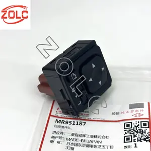 Japan New Genuine SWITCH, REMOTR CONTROL MIRROR MR951187 Outlander LANCER EVO10 Pajero Montero Sport 3 V87 V93 V97 L200 Triton