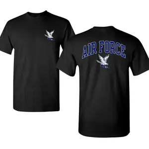 Air Force Eagle Shirt – USAF Military T Shirt, Patriotic Air Force Graphic Tee, American Eagle Air Force Shirt, Soft Cotton Casual T Shirt