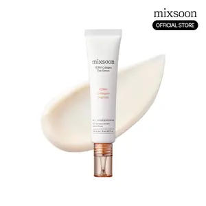 [New] PDRN Collagen Eye Serum 0.68 Fl. Oz / 20ml Under Cream for Eye Bags Peptide Hydrating Lightweight dropper Korean Glass Skin Care