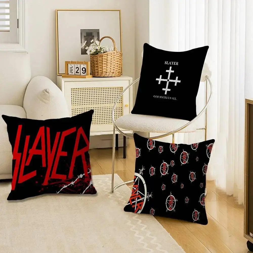 Heavy metal band Slayer home decor pillows home gifts