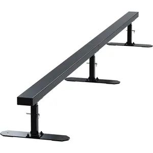 HECASA 6FT Adjustable Skateboard Grind Rail – Portable Flat Bar for Skateboards, BMX, Scooters & Rollerblades-TK