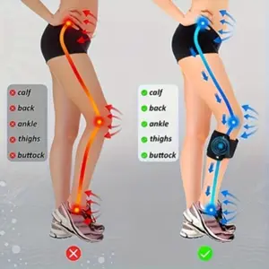 Sciatica Nerve Pain Relief Brace, Waist & Hip Knee Support, Pressure Pad Directed Compression, Unisex, 1/2 Piece