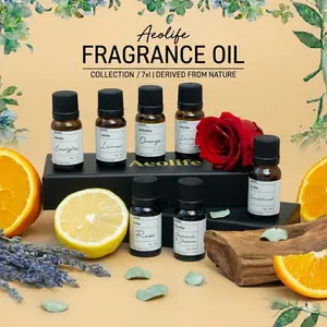 Aeolife Scent Calendar: Daily Mood-Boosting Essential Oil Set (7 bottles x 10ml) | Aromatherapy for Work Support & Sleep
