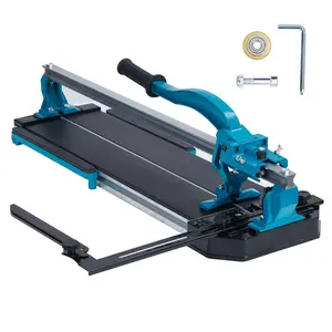【GARVEE】Manual Tile Cutter with Tungsten Carbide Wheel, Infrared Positioning, and Anti-Skid Feet for Porcelain and Ceramic Tiles, Ideal for Workshops and Industrial Sites, Available in 24" and 48" Sizes
