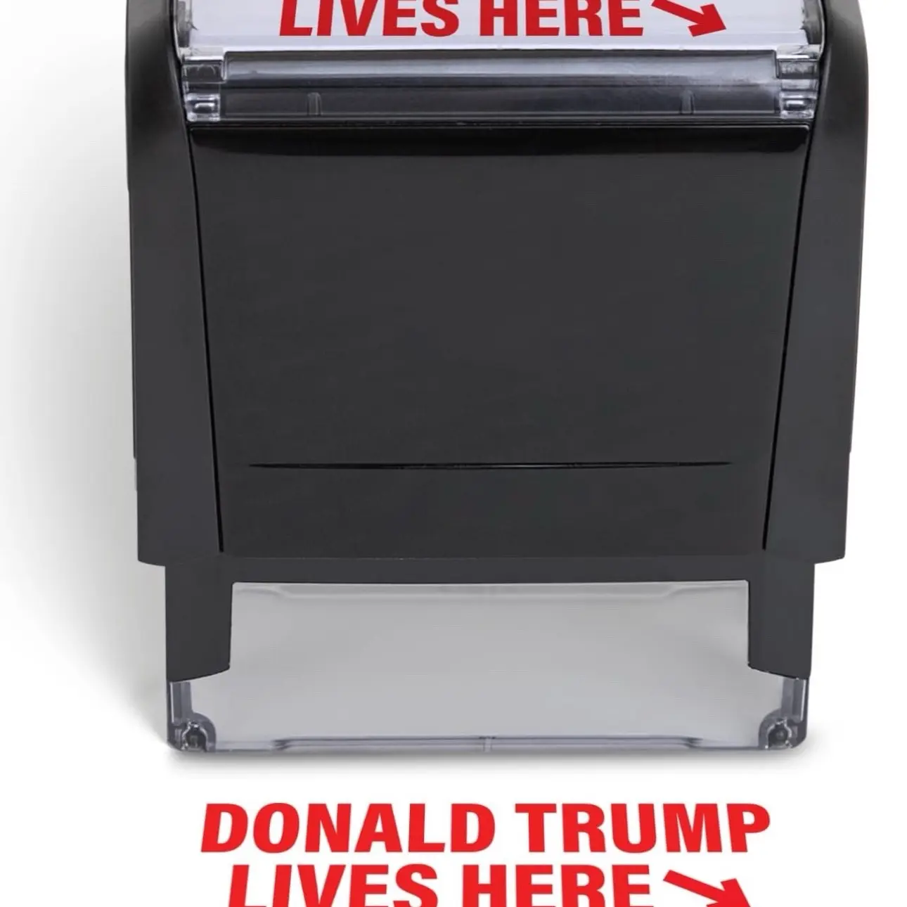 Trump Lives Here Stamp for Office Stationery Supplies