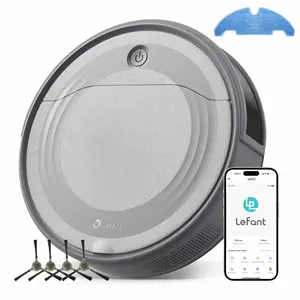 Lefant Robot Vacuum Cleaner with 4500Pa Suction, PSD Obstacle Avoidance, WiFi/App/Voice Control,Ideal for Pet hair, M310
