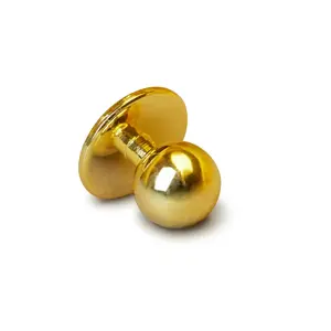 1000 Stud buttons 10 pcs - Gold