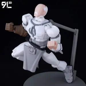 9L3D Printed Invincible Boy Lucky Dummy13 Conquer Invincible Mark Superheroes Anime Toy Action Figures Mannequin Model Ornaments