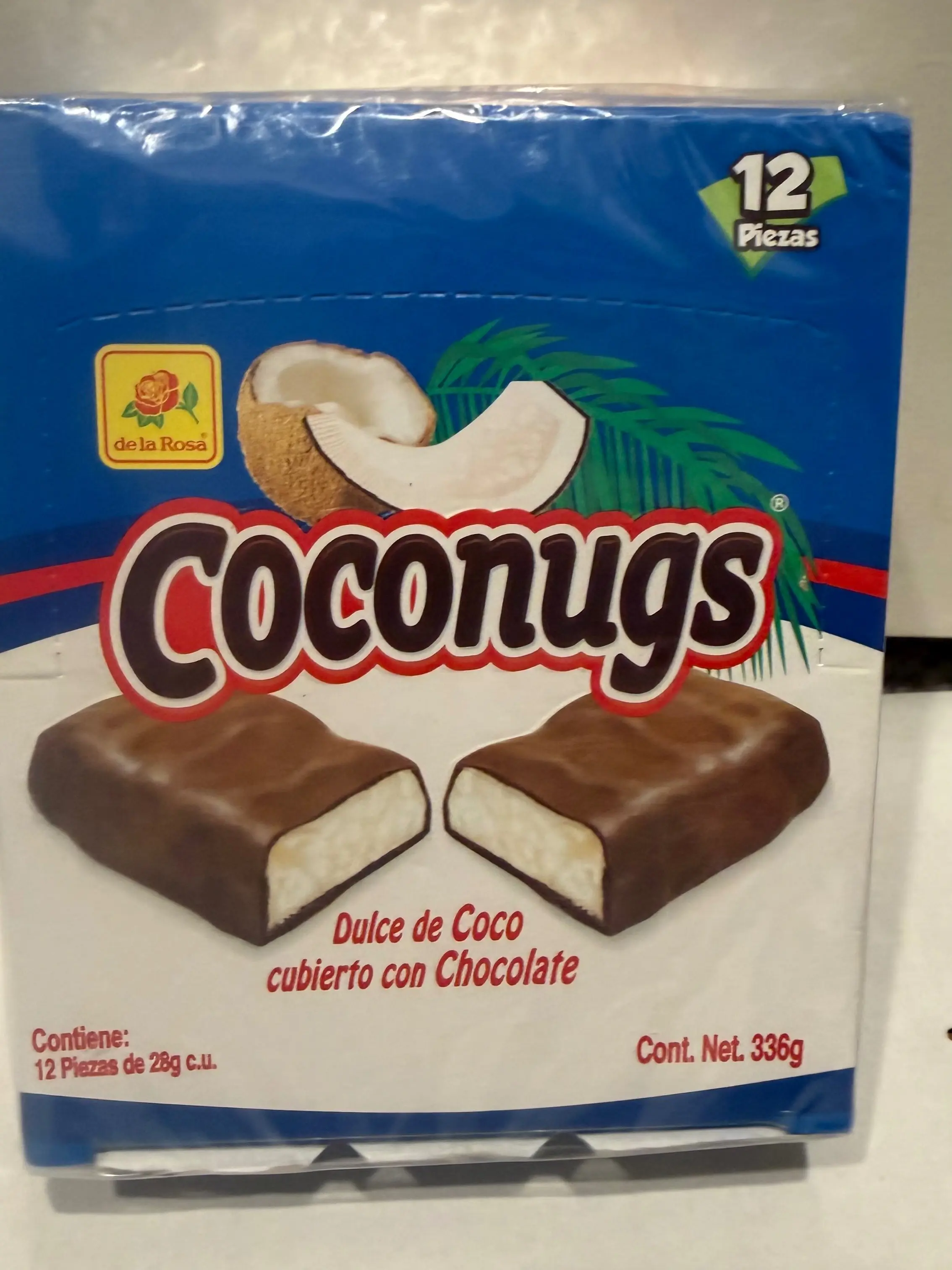 coconugs dulce de coco con chocolate