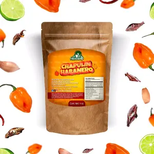 El Mexicanito: Habanero Chapulines Mixed With Salt Lime Habanero Spicy Hot 4oz