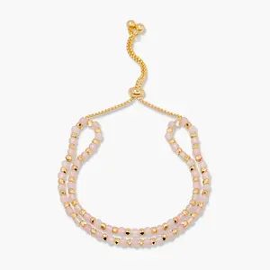 Evette Bolo Birthstone Bracelets in Gold