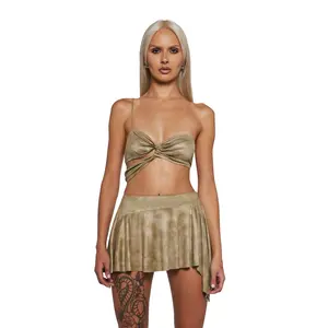 Signal Asymmetrical Skirt Set