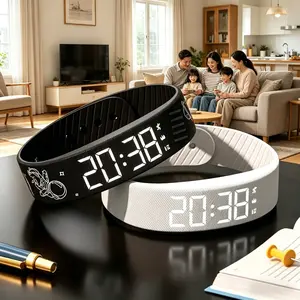 This multifunctional, minimalist, stylish, unisex electronic watch features an alarm clock, pedometer, timer, and luminous hands. It's a comfortable and stylish sporty wristwatch suitable for students and makes a great holiday gift.