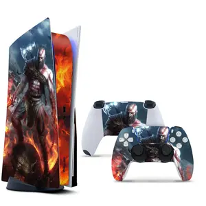 Vinyl Skins God War Wrap Compatible with PS5 Vinyl Skins God War Wrap Compatible with PS5