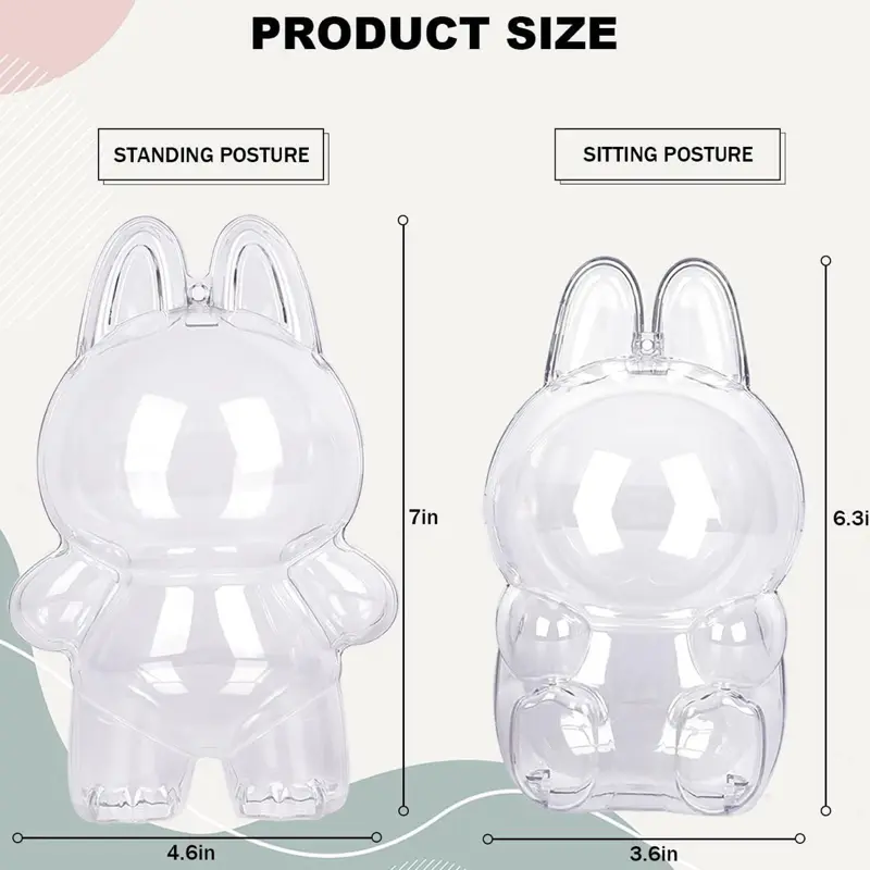 Labubu hard plastic case