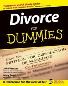 USED-Divorce For Dummies by John Ventura (Paperback)