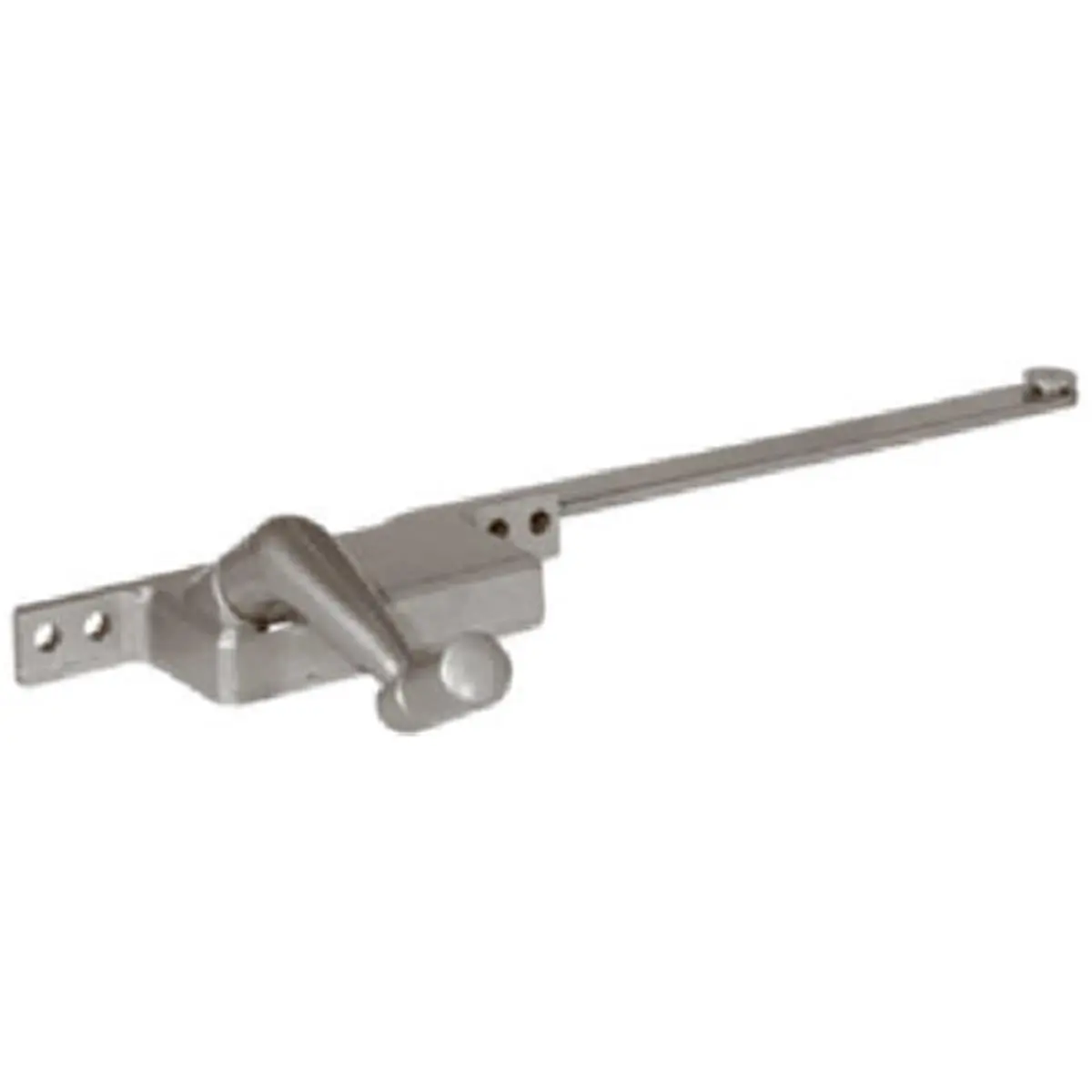 212 MAIN Right-Hand Metal Window Casement Operator Hardware - Aluminum Finish, Die-Cast Housing, Square Crank Handle, Steel Build, 1.01 lbs Weight, 3/8 Spline Arm for Sailing Windows, 3.87 X 3.87 X 1.01 In