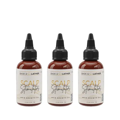 Scalp Stimulator hair growth oil -  3 Month Supply Haircare  Rosemary + Mint growth thin stimulate growth treatment Peppermint Nourishing Hair Oil Set