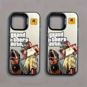 Luxury Game GTA Vice City Phone Case Cover Compatible with for iphone 16, 15, 14, 13, 12, 11 Pro Max, X, XR, XS Max, 8, And 59 Plus, Featuring a Matte Anti-Drop Back