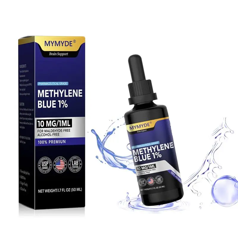Methylene Blue-Pharmaceutical Grade 99.99%Purity, Safe, Formaldehyde-Free, Made in theUSA, Supports Wellness Goals Healthcare Vitamin