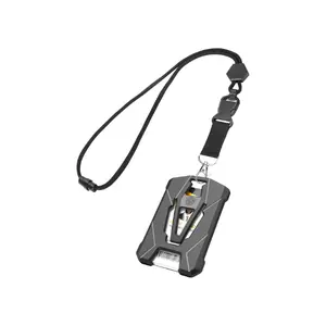 Oaridey ID Badge Holder with Lanyard, Heavy Duty Lanyard with Safety Breakaway Buckle for ID Card/Badge Holder