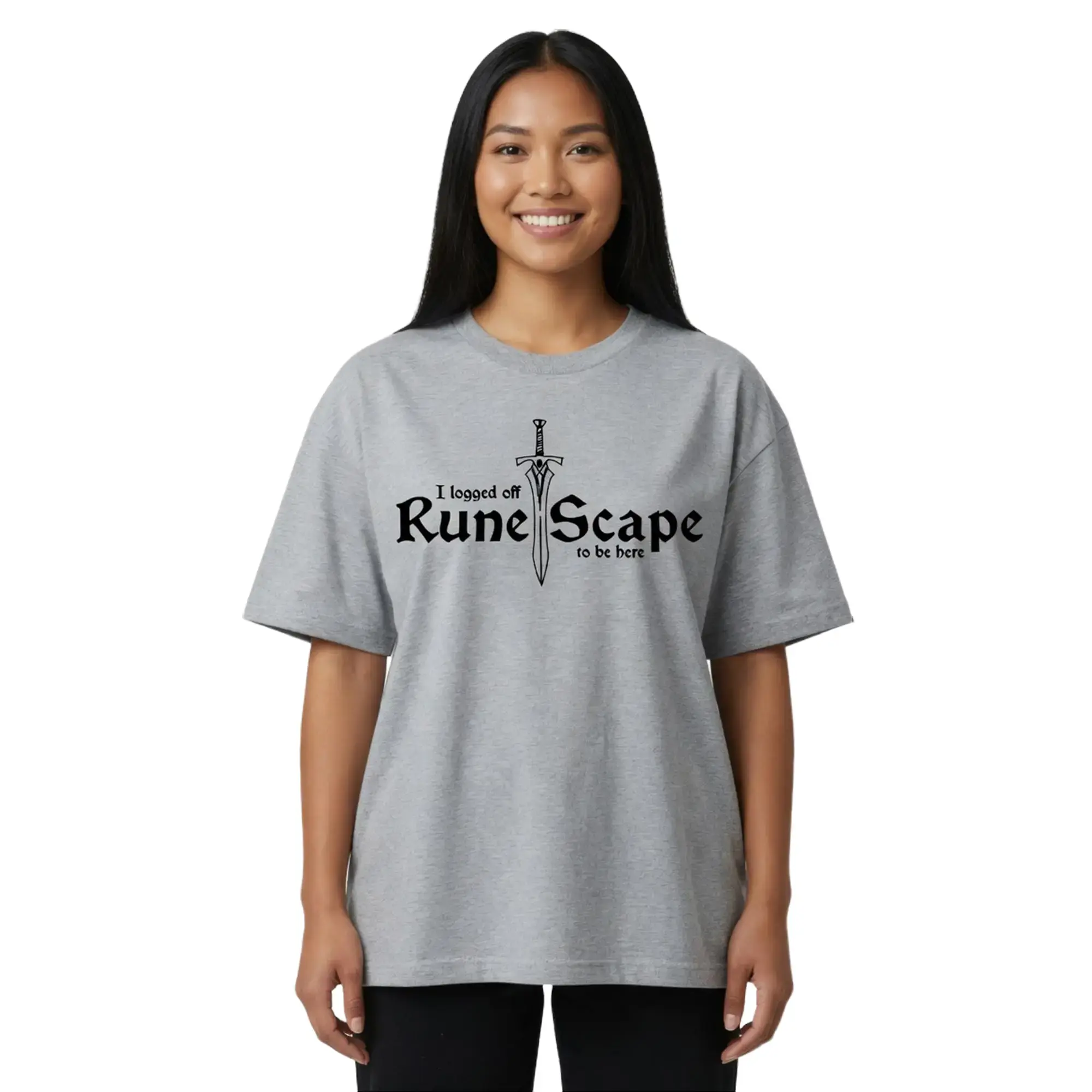 Runescape Graphic Tee – Vintage Video Game Shirt, Unisex Gaming Merch Top