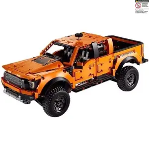 2026 New 373pcs Tech Raptor F150 Truck Racing Building Set, Compatible Moc Creative DIY Vehicle Toy, Gift for Kids and Adults