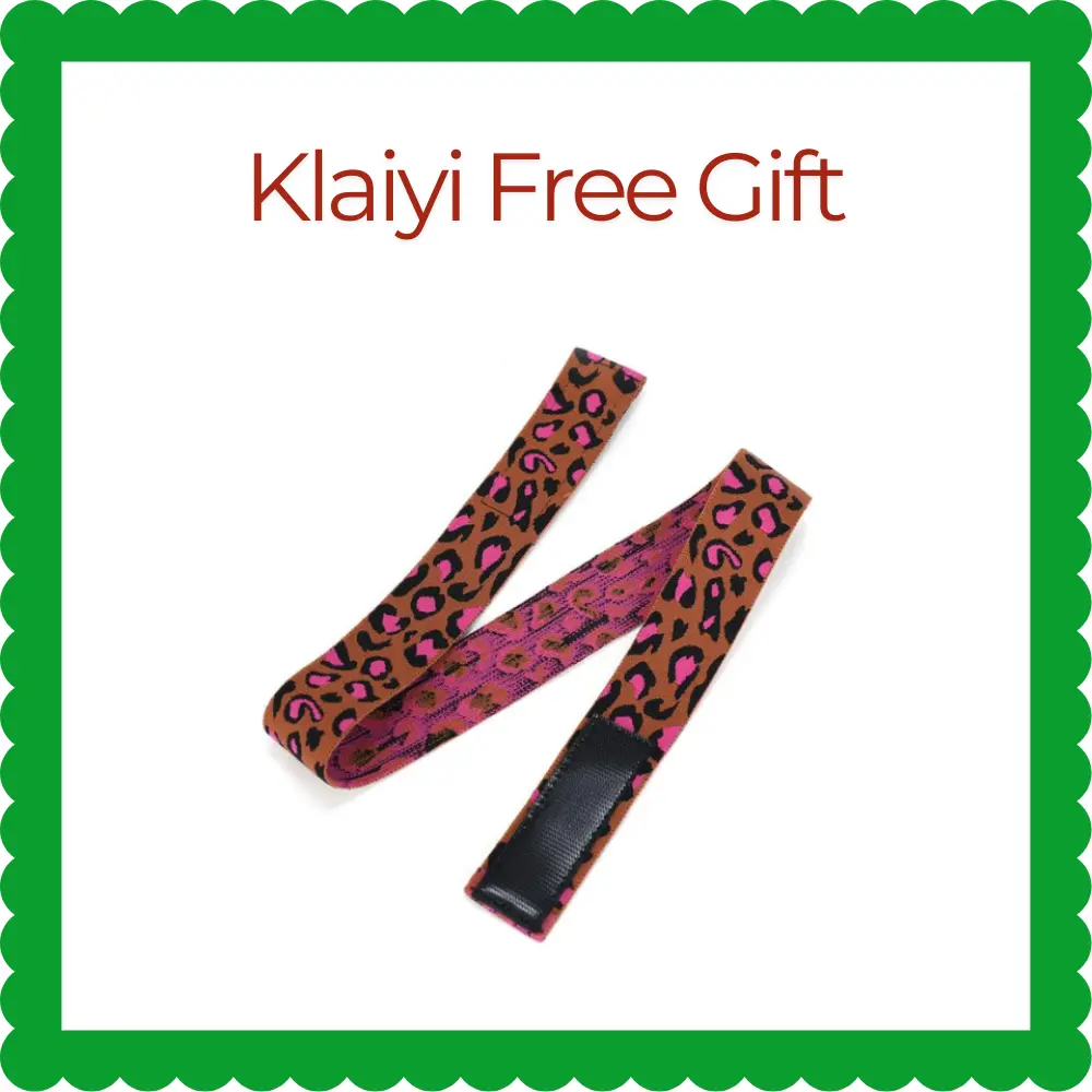 Klaiyi Elastic Edge Headband with Magic Paste, Leopard Print Non-Slip Wig Head Cover for Hair Extensions & Wigs, Elastic Headbands, One Size
