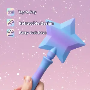 Expandable Star-Shaped Payment Stick with NFC Function, Fun and Convenient Contactless Payment, Ideal for Easy Transactions