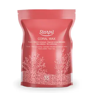 Coral Hard Wax Microbeads