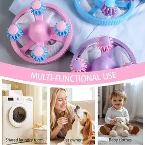 3pcs Washing Machine Filter Net Hair Removal Tool, Floating Debris Filter Bag, Cleaning Laundry Balls, No Pesticide, Ca Prop 65 Compliant