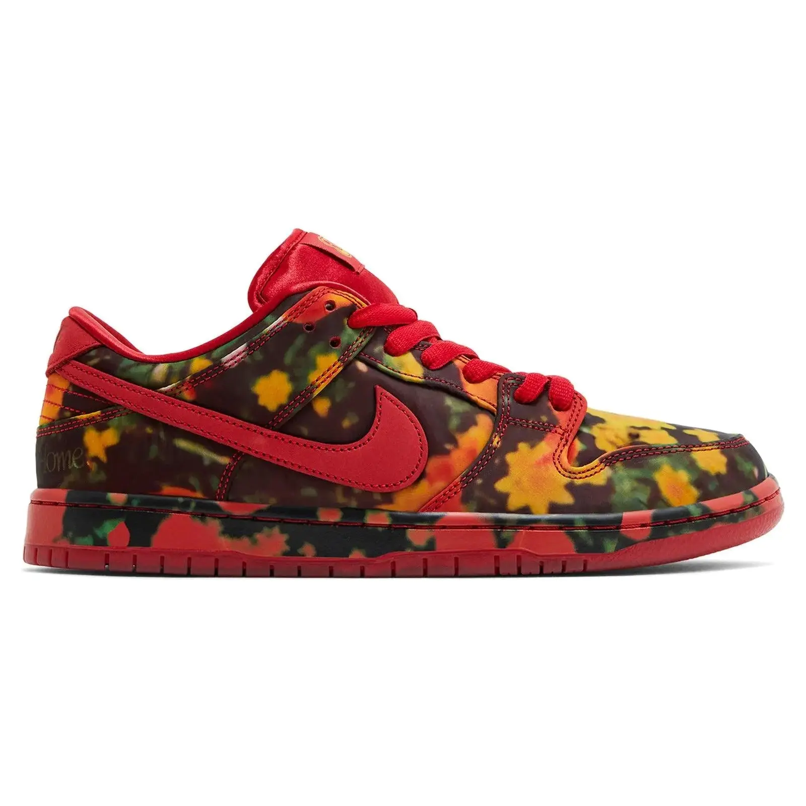 Nike SB Dunk Low The Wizard of Oz Poppy Field Men's Sneakers, Authentic, Low-top, Lace-up, Leather Upper, Comfortable Everyday Footwear, Fashion Lifestyle Trainers, Casual Walking Shoes