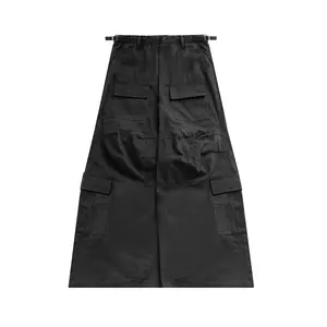 'Payload' Flared Cargos (Black)