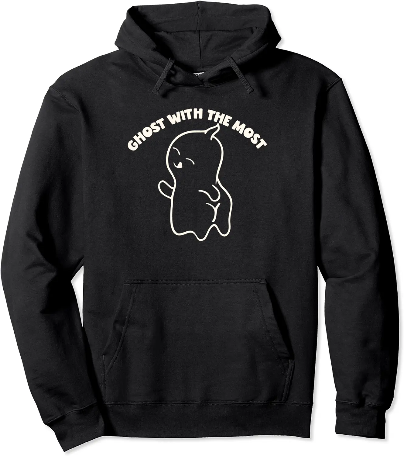 Sexy Ghost Cheeky Halloween Fun Costume Ghost With The Most Pullover Hoodie - Emilyschwe Shop 64B0CKBX4FGF